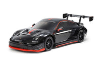 1/10 R/C Porsche 911 GT3 R (992), Black Painted Body, (TT-02)