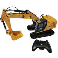 1/16 Scale RC Caterpillar 320 Hydraulic Excavator with Grapple and Hammer Attachments - H y p e z RC