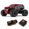 1/10 GORGON 4X2 MEGA 550 Brushed Monster Truck RTR with Battery & Charger