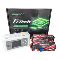 G-Tech 2 batteries Bundle: 5300mAh 3S 60C hardcase EC5 x 2pcs + D300 charger