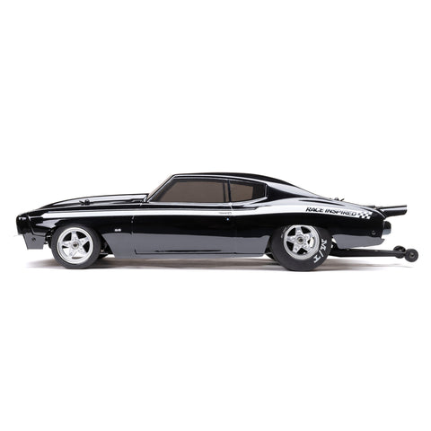 1/16 1970 Chevy Chevelle 2WD Mini No Prep Drag Car RTR, Black