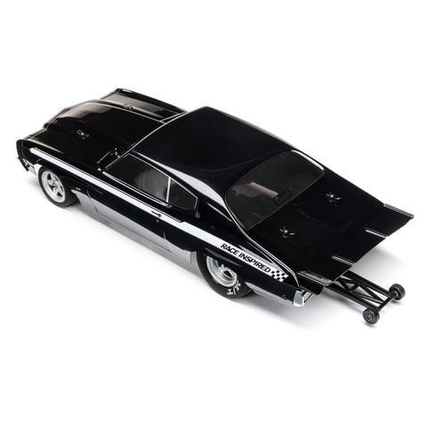 1/16 1970 Chevy Chevelle 2WD Mini No Prep Drag Car RTR, Black