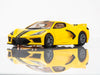 Corvette C8, Accelerate Yellow, HO Scale Slot Car