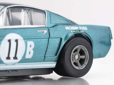 1965 Shelby Mustang GT350R Donohue Blue/White Slot Car