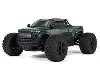1/10 BIG ROCK 4X4 223S BLX BRUSHLESS STREET TRUCK RTR WITH DSC, (Green)