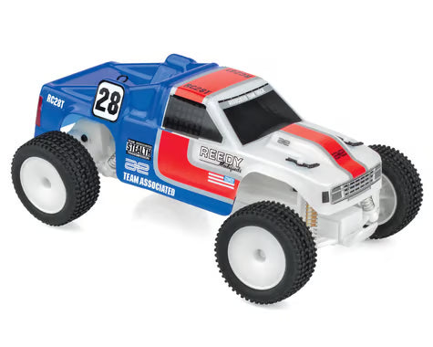 Team Associated RC28T Zoom 1/28 RTR 2WD Micro RC10T Truck w/2.4GHz Radio, Integrated Battery & USB-C Cable - H y p e z   RC