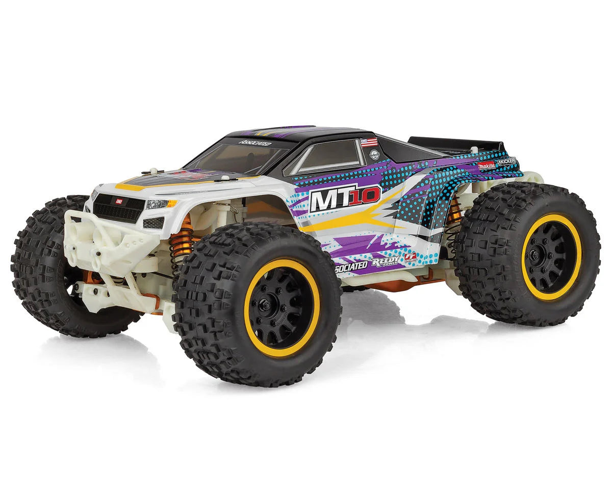 Team Associated Rival MT10 Classic 1/10 Electric 4WD Monster Truck Kit (Limited Edition) - H y p e z   RC