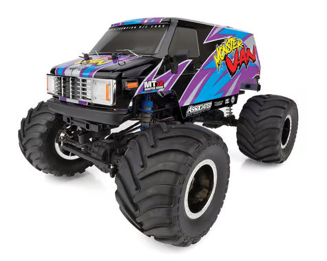 Team Associated MT12 Monster Van 4WD RTR Electric Monster Truck w/2.4GHz Radio, Battery & Charger - H y p e z   RC