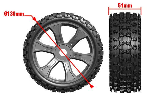 Asuga XLR Off-Road Low Profile Tires