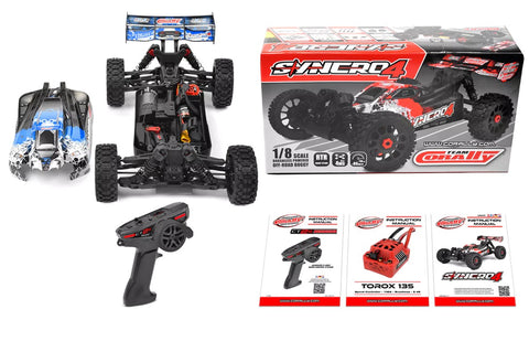 Syncro-4 1/8 4S Brushless Off Road Buggy