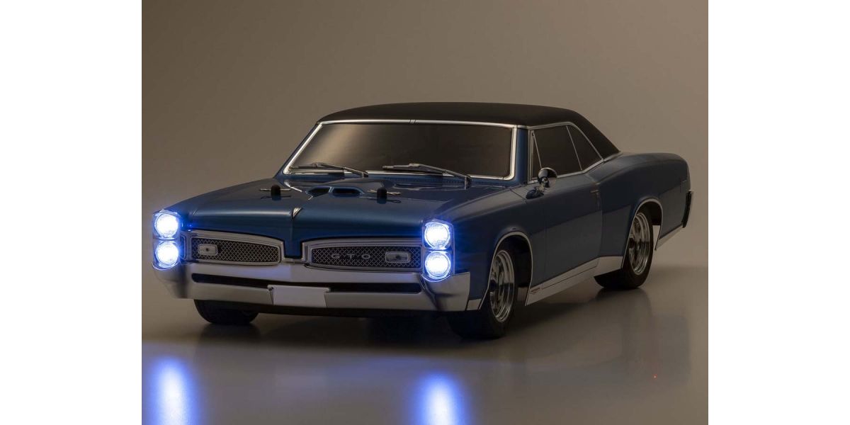 Fazer Mk2 FZ02 1967 Pontiac GTO, Tyrol Blue, 1/10 Electric 4WD