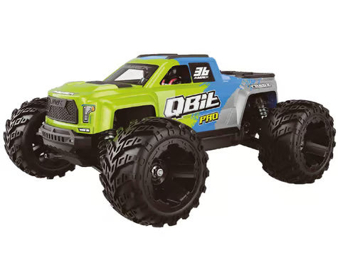 Maverick QBit MT Pro 1/16 4WD RTR Brushless Monster Truck (Green) - H y p e z   RC