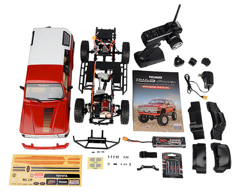 RC4WD Trail Finder 2 RTR w/1985 Toyota 4Runner Hard Body Set Red