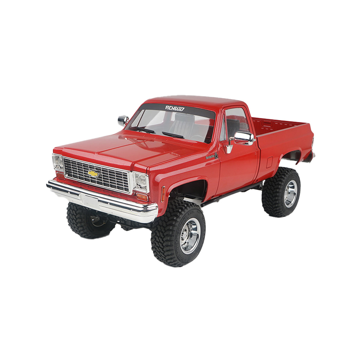 Trail Finder 2 "LWB" RTR with Chevrolet K10 Scottsdale Hard Body Set Red