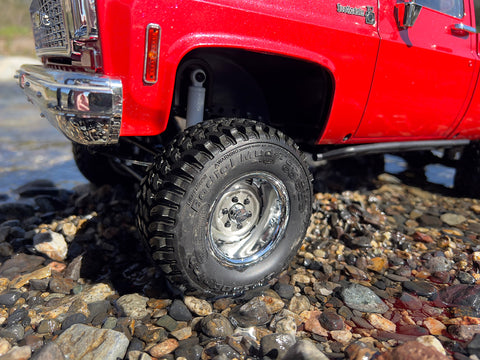 Trail Finder 2 "LWB" RTR with Chevrolet K10 Scottsdale Hard Body Set Red