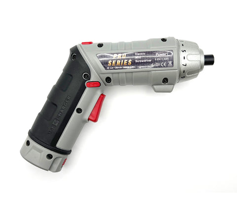 Cordless Drill with Clutch & Metric Tip Set (1.5/2.0/2.5/3mm)