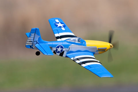 P-51D Obsession Micro RTF Airplane with PASS (Pilot Assist Stability Software) System