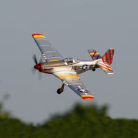 P-51D Mustang 500mm Brushless RTF Warbird with PASS (Pilot Assist Stability Software) System