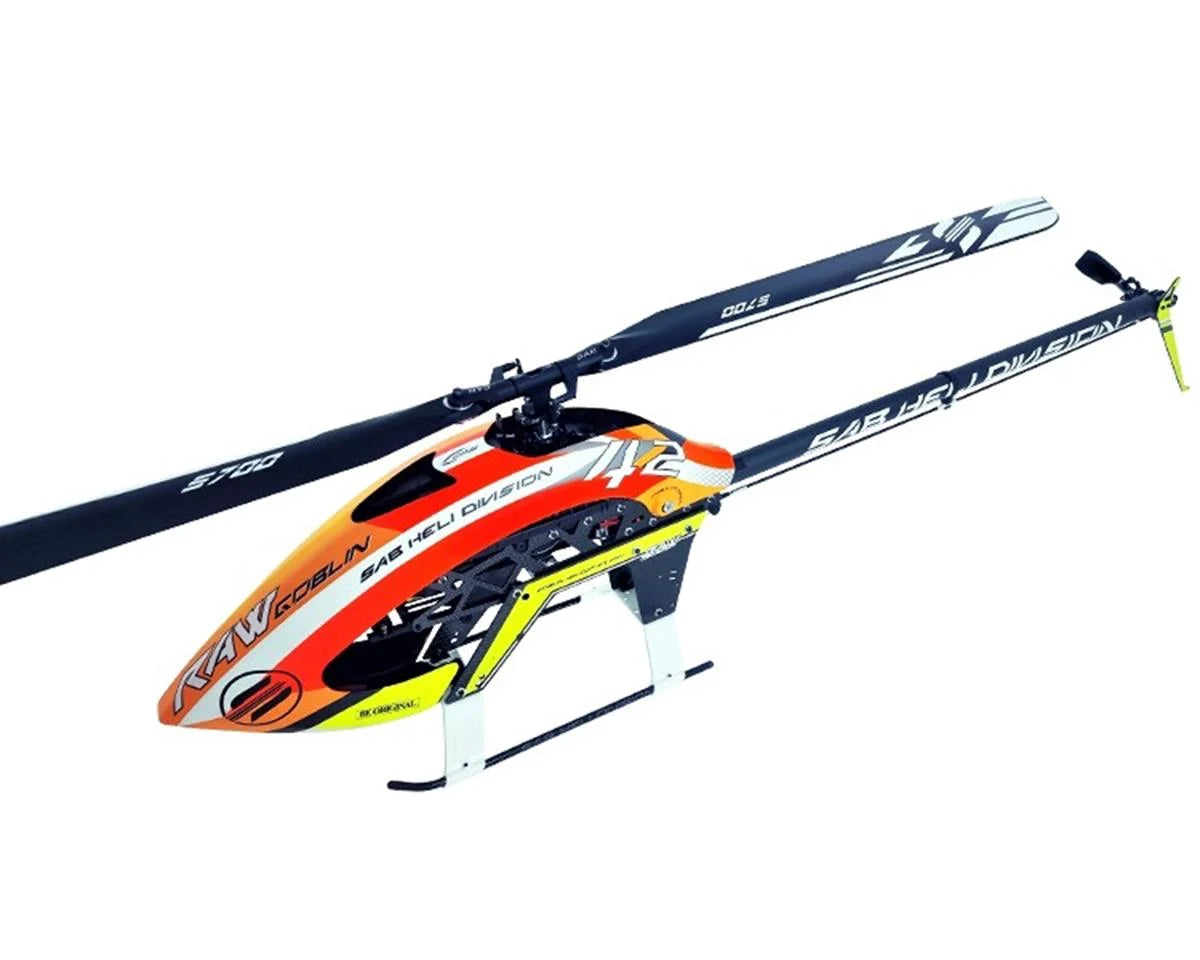 SAB Goblin Piuma 700 Electric Helicopter Kit w/Main & Tail Blades