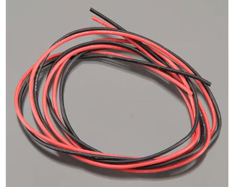 TQ Wire Thin Wall Silicone Wire (Red & Black) (3' Each) (22AWG) - H y p e z   RC