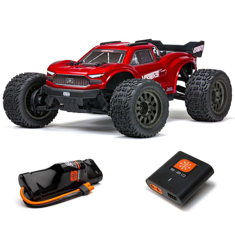 1/10 VORTEKS 4X2 BOOST MEGA 550 Brushed Stadium Truck RTR with Battery & Charger - H y p e z RC