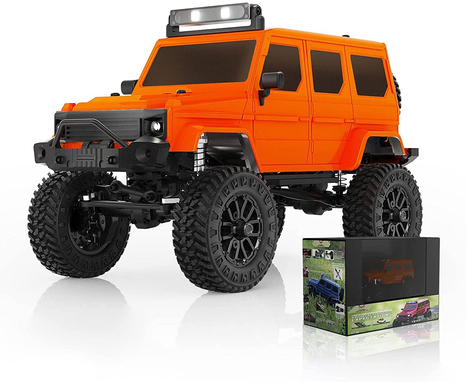 1/24 Tetra24 X3 Portal Edition RTR Scale Mini Crawler, Blue - H y p e z RC