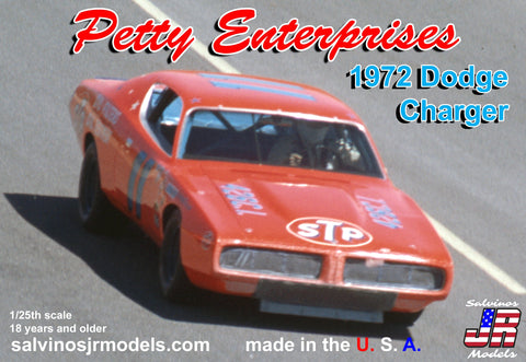 1/25 Petty Enterprises 1972 Dodge Charger - H y p e z RC