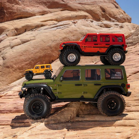 1/6 SCX6 Jeep JLU Wrangler 4WD Rock - H y p e z RC