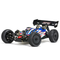 1/8 TLR Tuned TYPHON 6S 4WD BLX Buggy RTR, Red/Blue - H y p e z RC