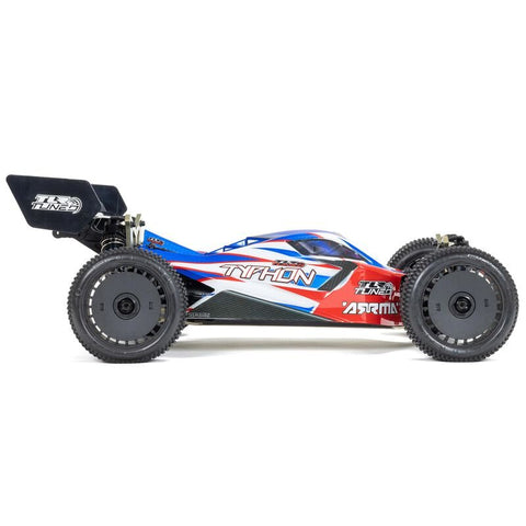 1/8 TLR Tuned TYPHON 6S 4WD BLX Buggy RTR, Red/Blue - H y p e z RC