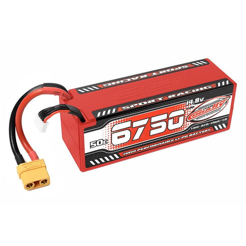 50C Hardcase Sport Racing LiPo Battery - H y p e z RC