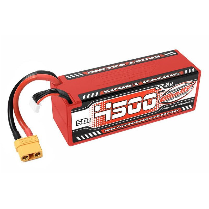6S 50C Hardcase Sport Racing LiPo Battery - H y p e z RC