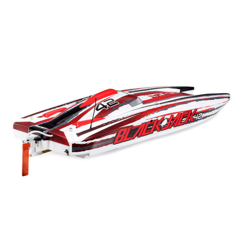 Blackjack 42" 8S Brushless Catamaran RTR: White/Red