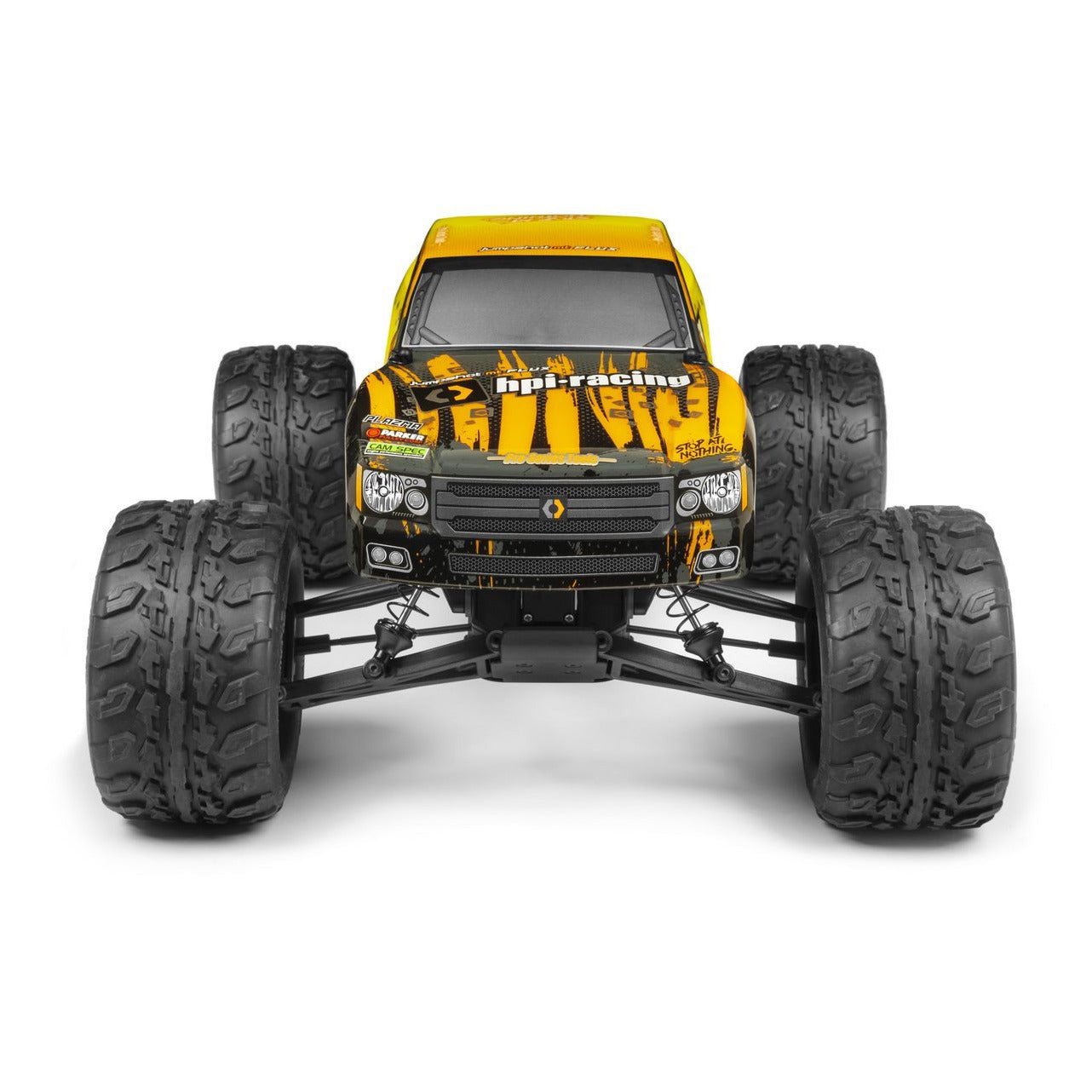 Jumpshot 1/10 Monster Truck Flux 2WD Grey / Yellow, RTR - H y p e z RC