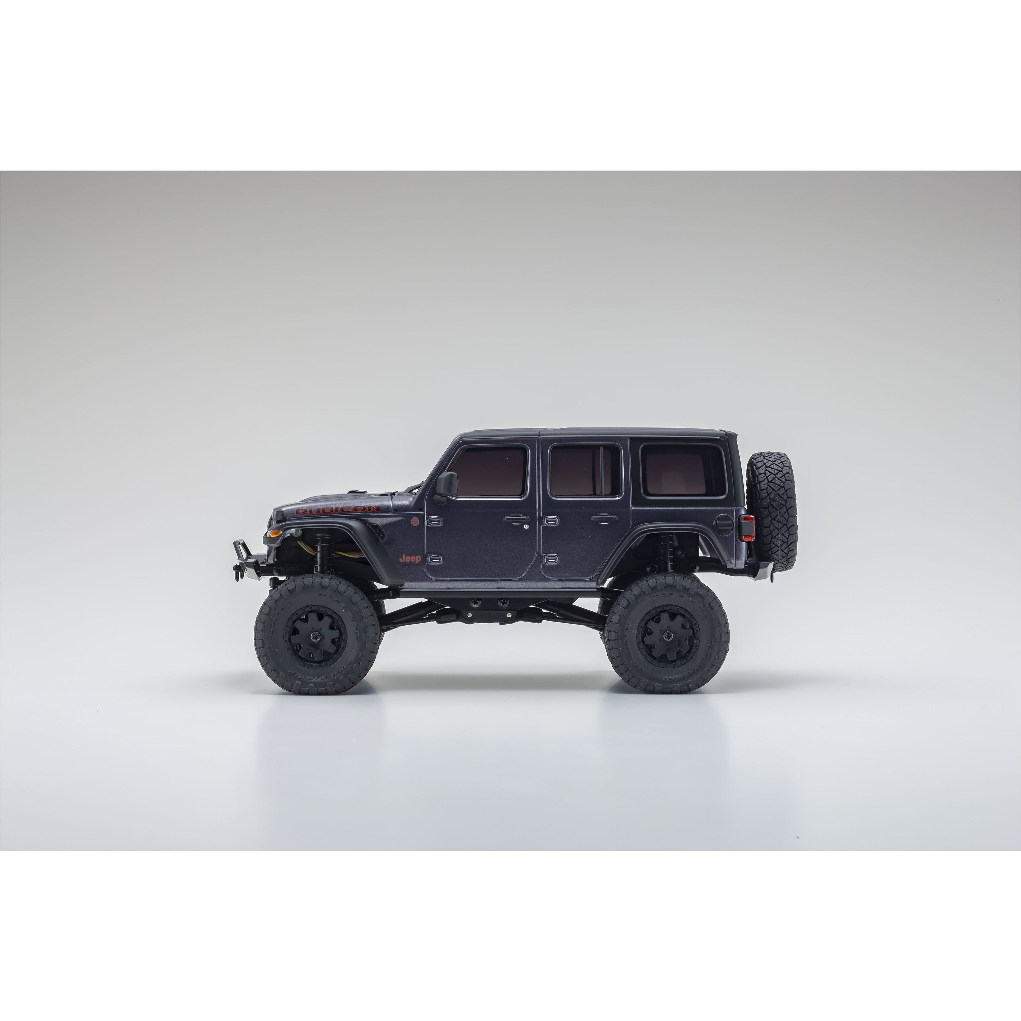 Mini-Z 4x4 Jeep Wrangler Unlimited Rubicon, Granite Crystal Metallic, Readyset - H y p e z RC