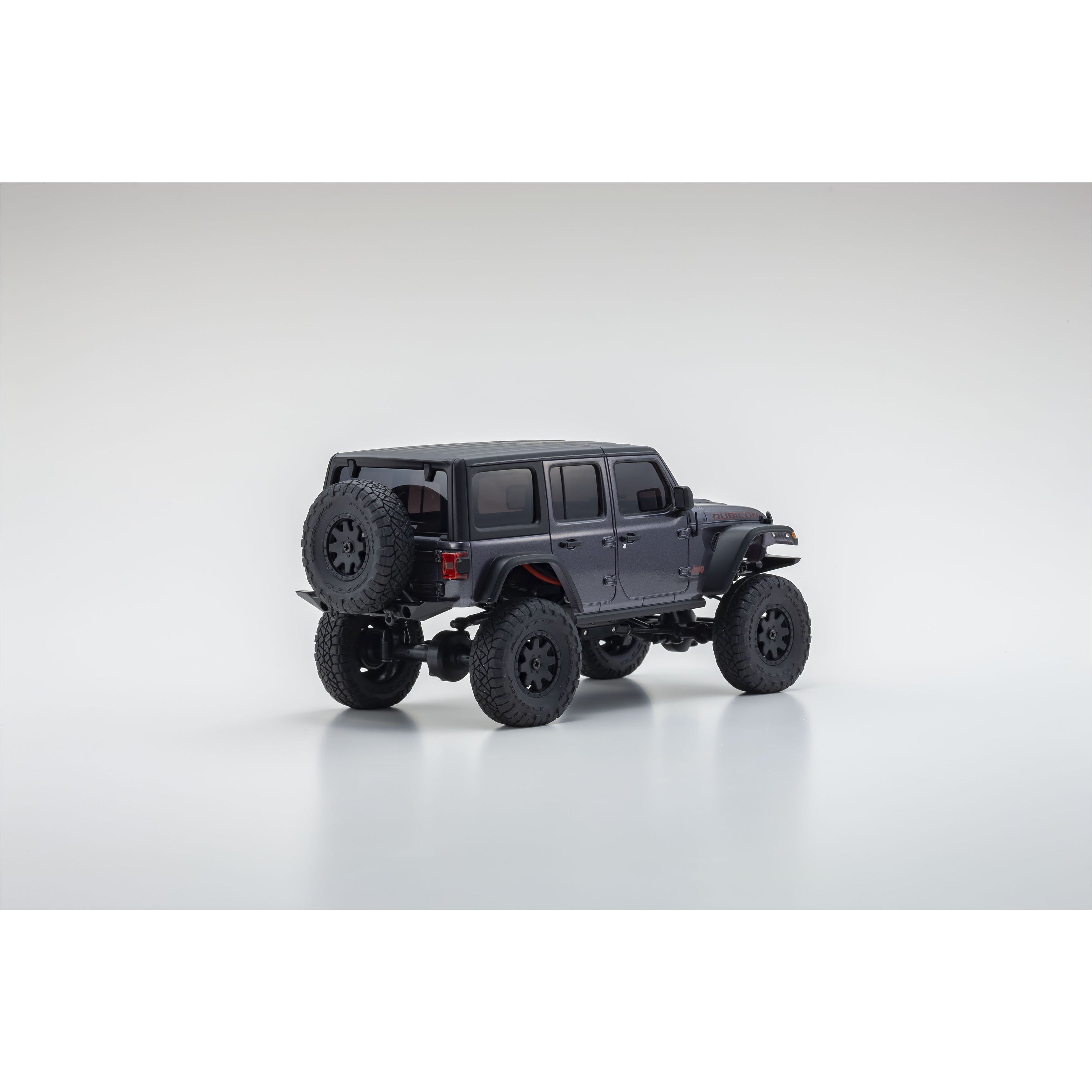 Mini-Z 4x4 Jeep Wrangler Unlimited Rubicon, Granite Crystal Metallic, Readyset - H y p e z RC