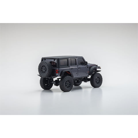 Mini-Z 4x4 Jeep Wrangler Unlimited Rubicon, Granite Crystal Metallic, Readyset - H y p e z RC