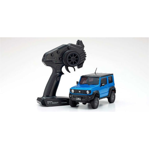 Mini-Z 4x4 Suzuki Jimny Sierra Brisk Blue Metallic Ready Set - H y p e z RC