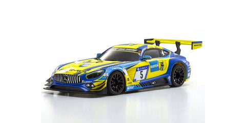 MINI-Z RWD Mercedes-AMG GT3 Blue/Yellow - H y p e z RC