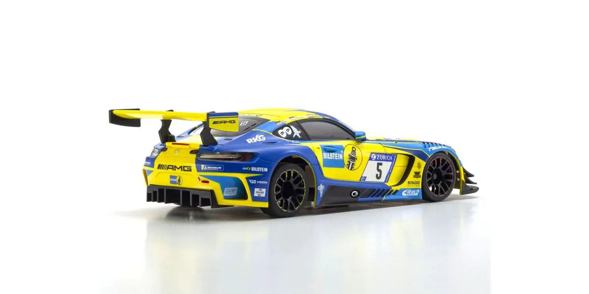 MINI-Z RWD Mercedes-AMG GT3 Blue/Yellow - H y p e z RC