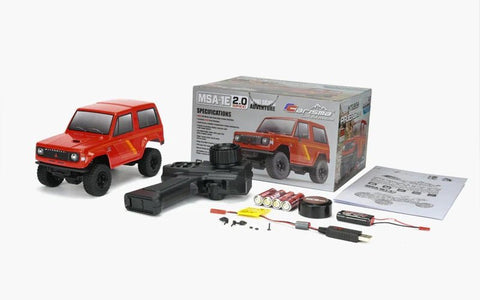 MSA-1E 2.0 Mitsubishi Pajero XL-W 1/24 4WD RTR Crawler - H y p e z RC