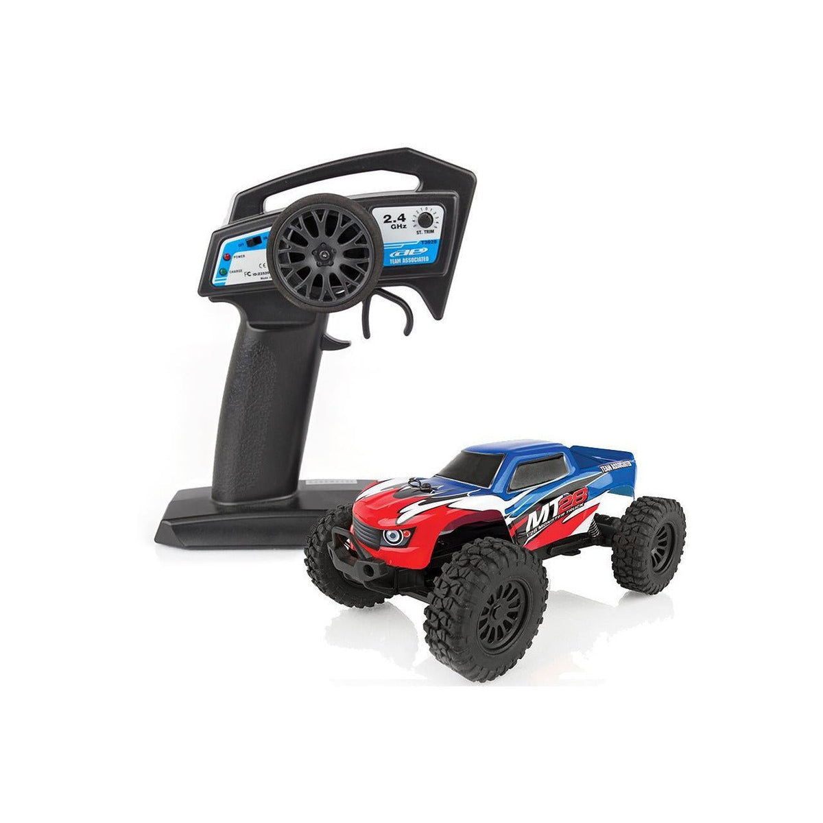 MT28 Monster Truck RTR, 1/28 Scale 2WD, w/ Battery, Charger and 2.4GHz Transmitter - H y p e z RC