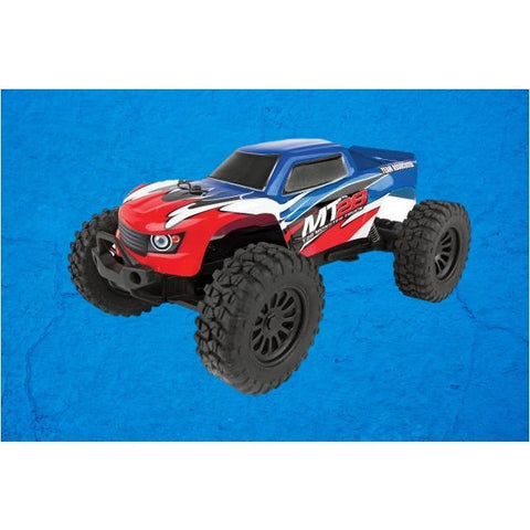 MT28 Monster Truck RTR, 1/28 Scale 2WD, w/ Battery, Charger and 2.4GHz Transmitter - H y p e z RC