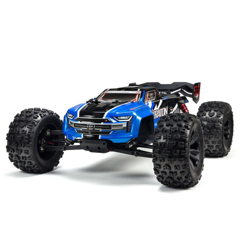 New V5 1/8 KRATON 6S BLX 4WD Brushless Speed Monster Truck with Spektrum RTR - H y p e z RC