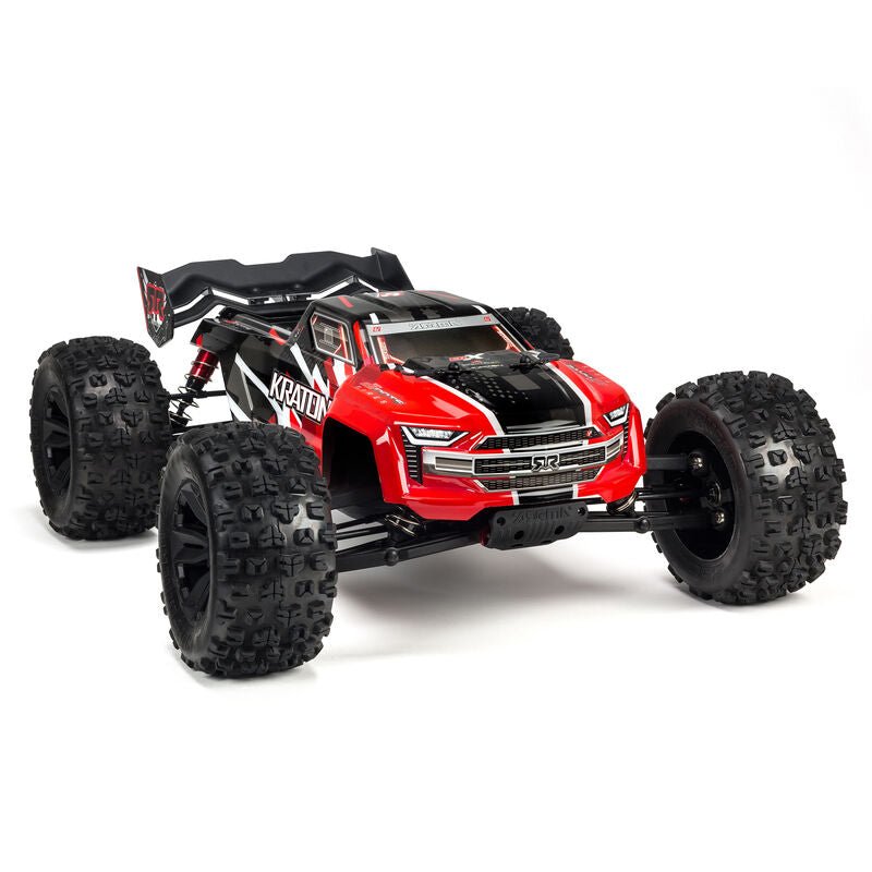New V5 1/8 KRATON 6S BLX 4WD Brushless Speed Monster Truck with Spektrum RTR - H y p e z RC