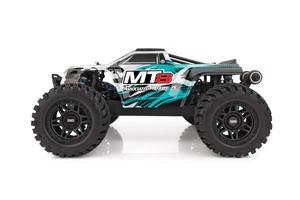 Rival MT8 1/8 Scale 4WD Electric Monster Truck, Teal, RTR - H y p e z RC