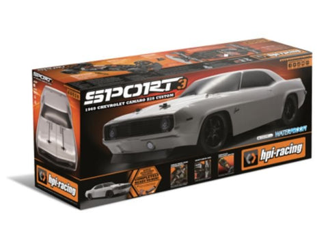 RS4 Sport 3 1969 Chevrolet Camaro Z28 Custom, 1/10 4WD RTR w/2.4GHz Radio System, Battery & Charger - H y p e z RC