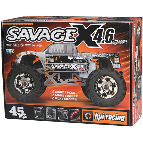 SAVAGE X 4.6 Big Block RTR, Nitro - H y p e z RC