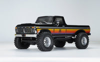 SCA-1E 1/10 Scale '70s Ford F-150 4WD Scale Crawler, 2.1 Spec, RTR (313mm Wheelbase) Black - H y p e z RC