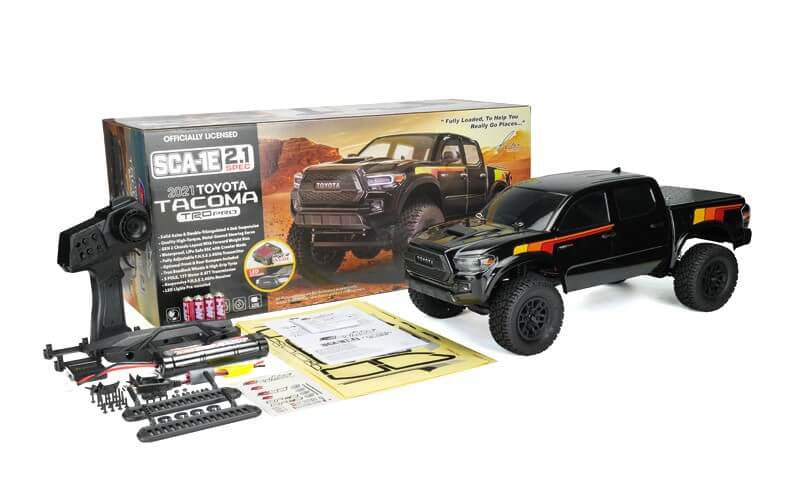 SCA-1E 1/10 Scale Toyota Tacoma TRD Pro, 2.1 Spec, RTR - H y p e z RC